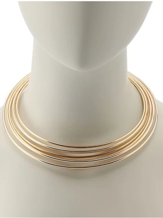 Robert Lee Morris Jewelry - Robert Lee Morris Soho Layered Wire Collar Necklace, OS